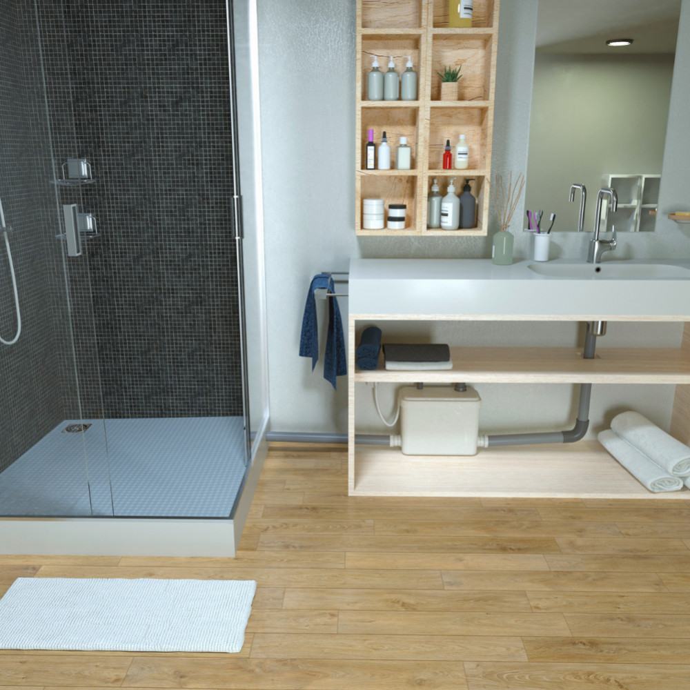 Créer une salle de bain dans un studio : solutions gain de place