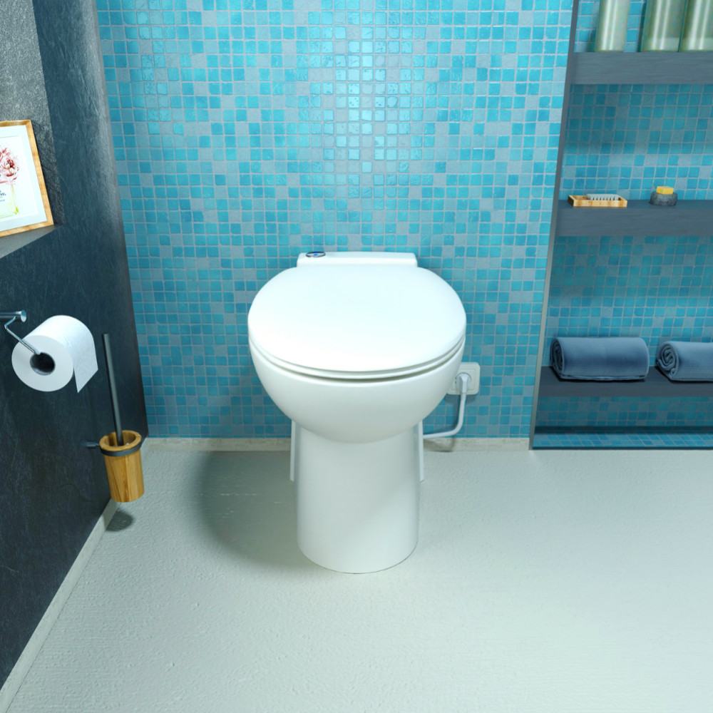 Remplacer l’abattant d’un WC broyeur compact